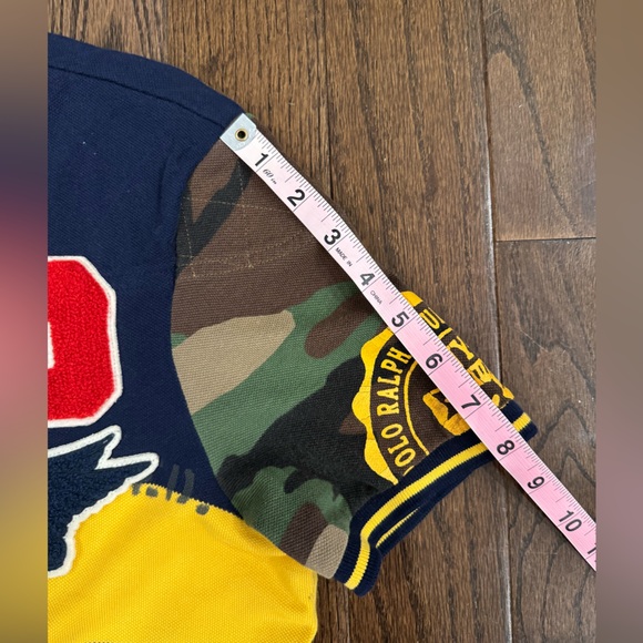 Polo Ralph Lauren P Wing Camo Rugby Short Sleeve Polo Shirt Size XS - Picture 5 of 14